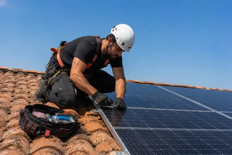 Maintenance et monitoring de panneaux solaires à Bourg-Saint-Bernard